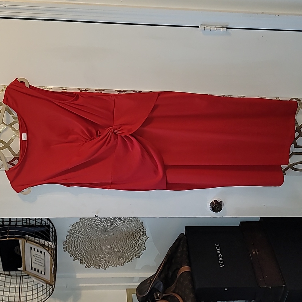 Red Bodycon Dress - Picture 3 of 6